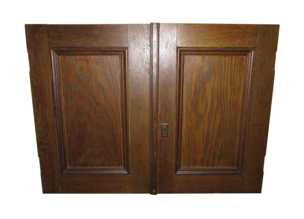 Cabinet Doors - One Panel Closet Double Doors 24.375 x 34