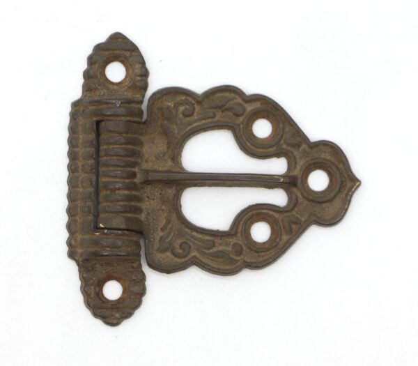 Cabinet & Furniture Hinges - Victorian 2.875 in. Bronze Ice Box Hinge