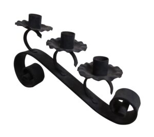 Candle Holders - Black Vintage Candle Holder