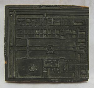 Collectibles - Wooden Printers Stamp