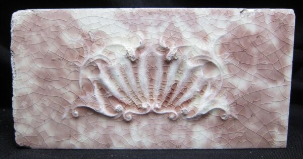 Collectors Tiles - Cream White & Pink Shell Tile