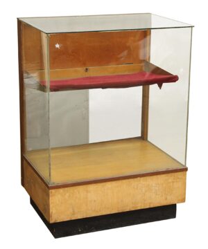 Commercial Furniture - 1950s Glass and Wooden Showcase