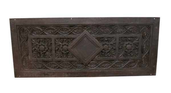 Decorative Metal - 19th Century Cast Iron Plaque from a Church Facade