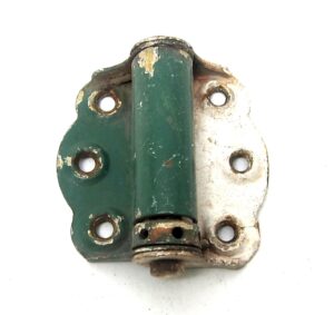 Door Hinges - Green & White Spring 2.75 x 2.5 Antique Door Hinge
