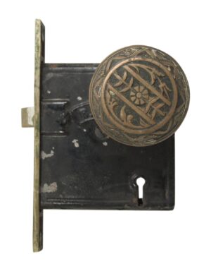 Door Knob Sets - Eastlake Door Knob Set with Mortise Lock