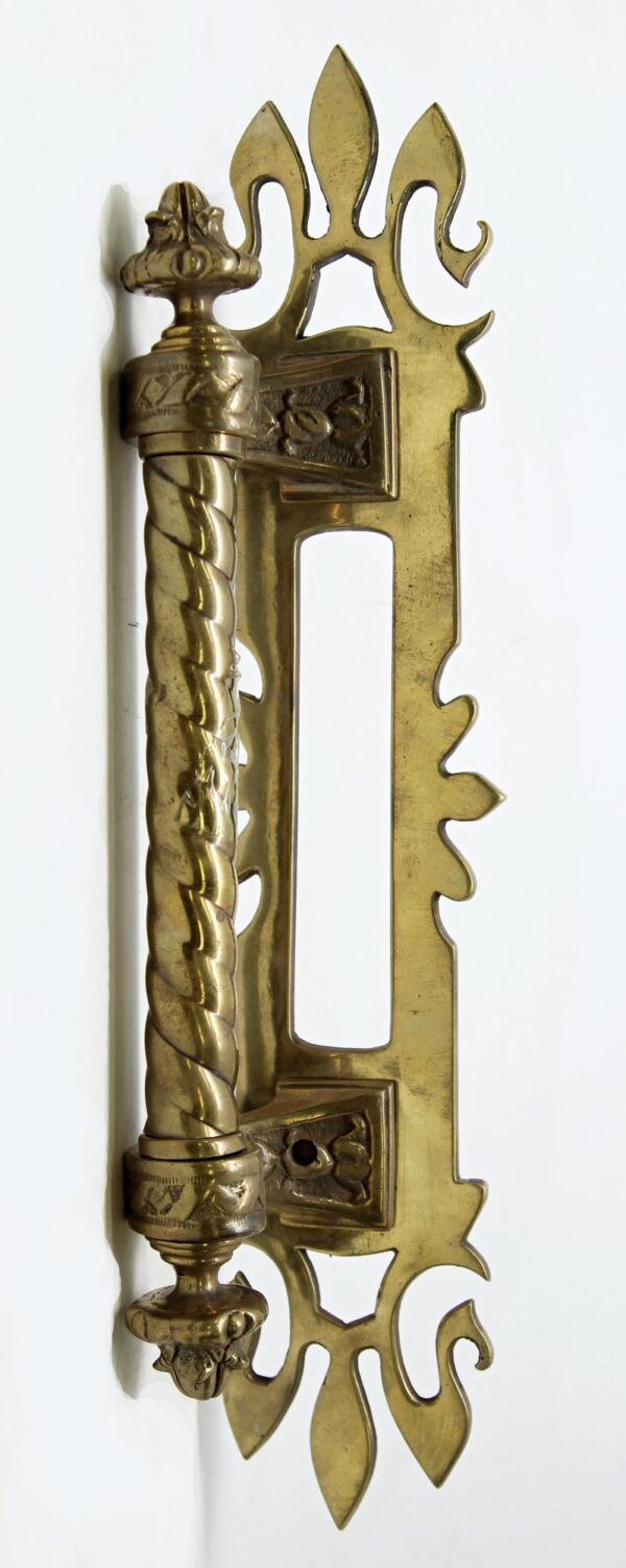 Door Pulls - Ornate Door Pull with Letter Slot