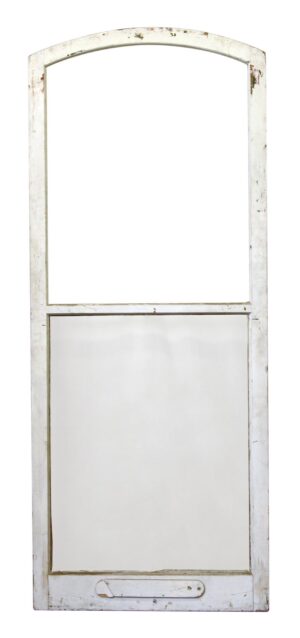 Entry Doors - Antique Arched Screen Entry Door 80 x 32.125