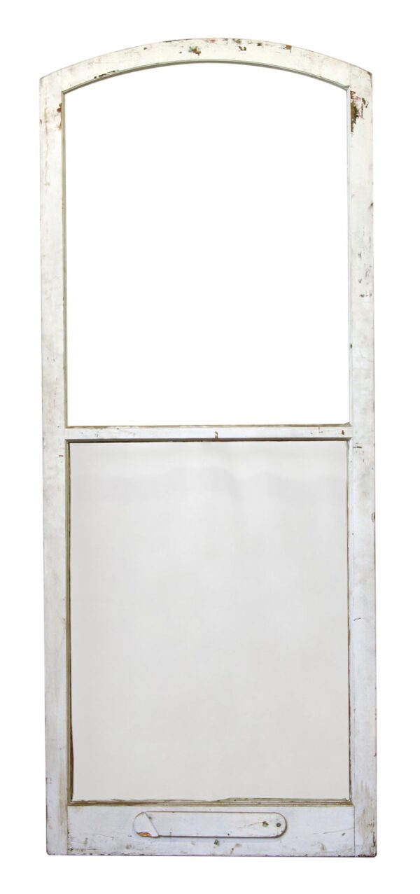 Entry Doors - Antique Arched Screen Entry Door 80 x 32.125
