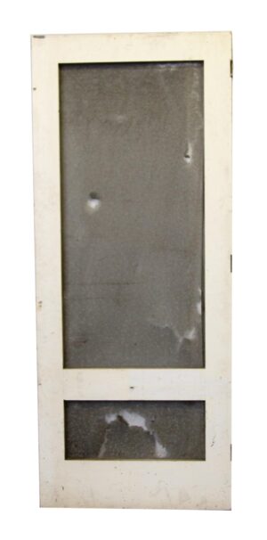 Entry Doors - Antique Wooden Screen Entry Door 84 x 34.25