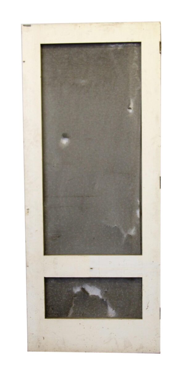 Entry Doors - Antique Wooden Screen Entry Door 84 x 34.25