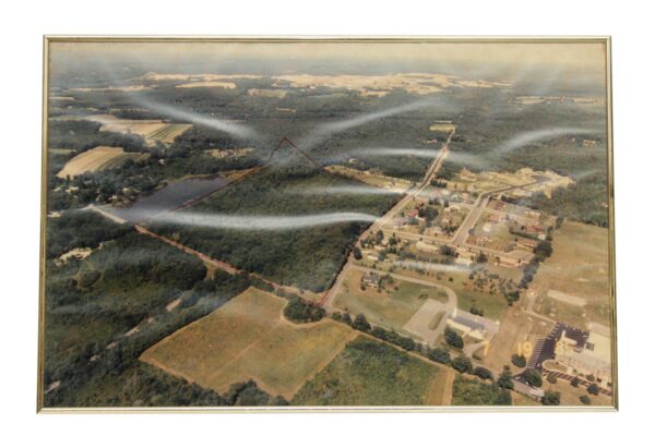 Flea Market - Framed Vintage Aerial Photo