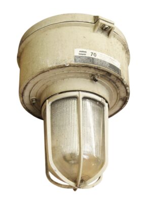 Industrial & Commercial - Reclaimed Crouse Hinds Industrial Flush Mount Light