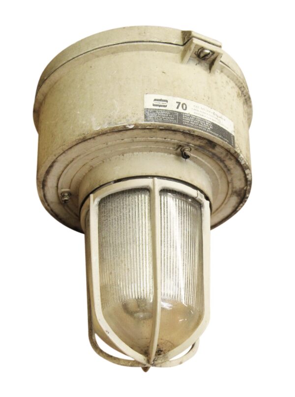 Industrial & Commercial - Reclaimed Crouse Hinds Industrial Flush Mount Light