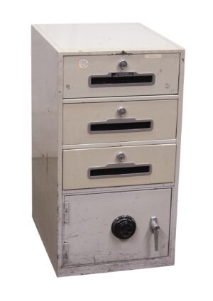 Industrial - Fire Proof Metal Cabinet with Safe