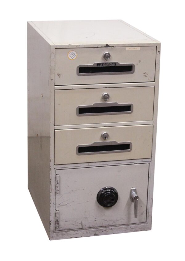 Industrial - Fire Proof Metal Cabinet with Safe