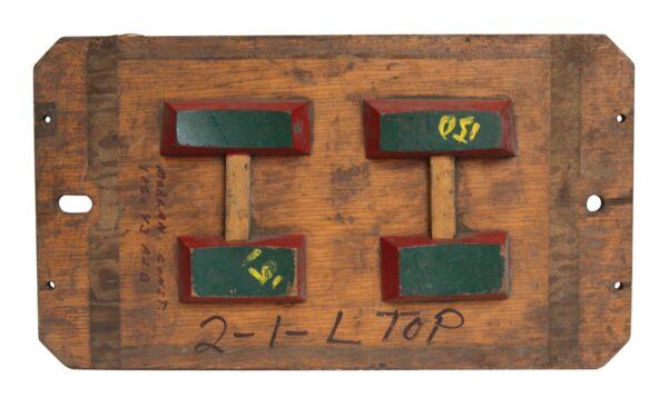 Industrial Molds - Morgan Construction Wood Mold