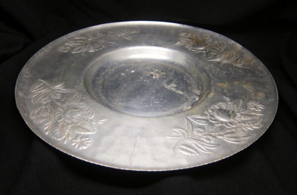 Kitchen - Forged Aluminum Floral Serving Platter