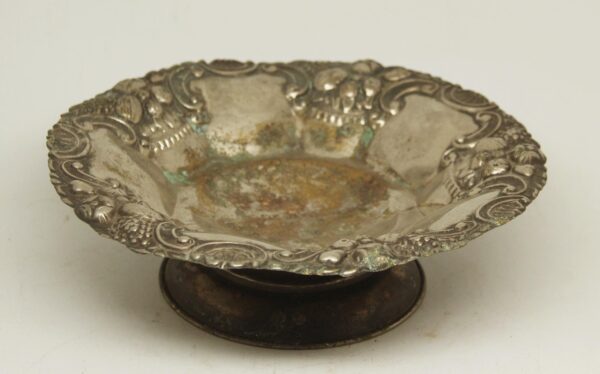 Kitchen - Silver Plated Ornate Dish