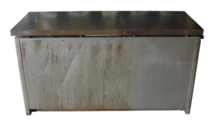 Office Furniture - Beautifully Crafted Desk with Steel Top from the Times Leader