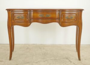 Office Furniture - French Provincial Solid Cherry Writing Desk Vanity Table