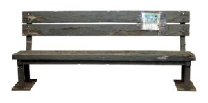 Patio Furniture - Coney Island Boardwalk Bench