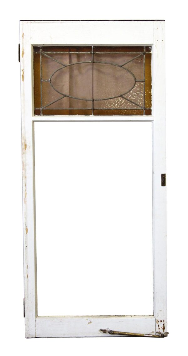 Reclaimed Windows - Large Push Open Leaded Window