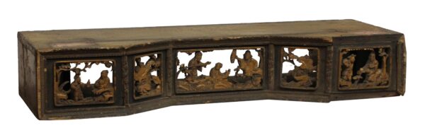 Shelves & Racks - Carved Figural Asian Wood Cutouts