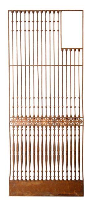 Specialty Doors - Ornate Iron Door with Opening