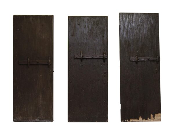 Specialty Doors - Rustic Pine Doors with Bar Latches