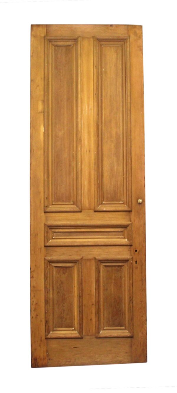 Standard Doors - Antique 5 Pane Unfinished Wood Privacy Door 107 x 36
