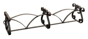 Table Bases - Vintage 5 ft Black Iron Bench Base