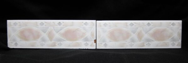 Wall Tiles - Set of Pastel Raised Tiles