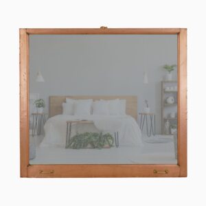 Copper Mirrors & Panels - Handcrafted 5th Ave Copper Clad Window Frame Mirror