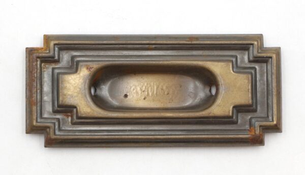 Window Hardware - Vintage 4 in. Art Deco Steel Window Sash Lift