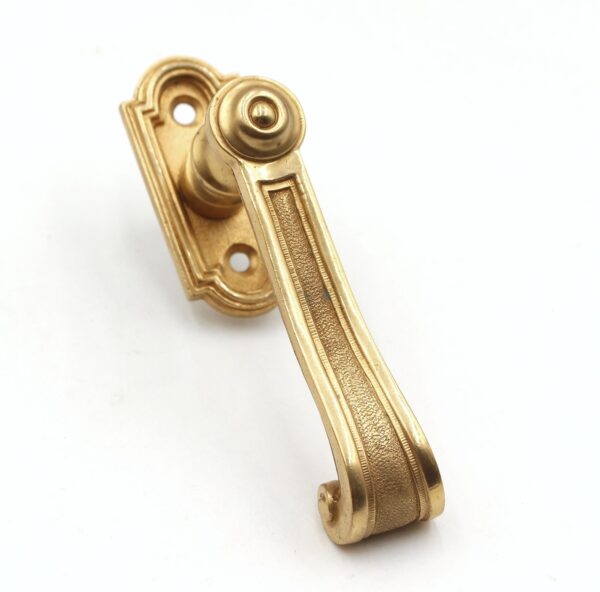 Levers - French Gilt Brass Lever Door Handle Set