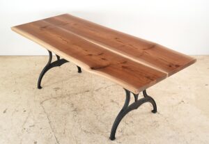 Live Edge Tables - Handcrafted 83 in. Live Edge Walnut Dining Table
