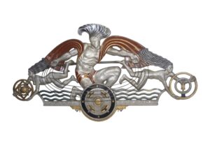 Plaques & Plates - Radio and Television Encompassing the Earth Relief