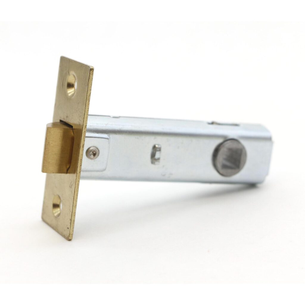 Brushed Brass Plated Steel Mortise Lock Adapter