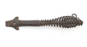 Kitchen - Antique Black Cast Iron Stove Pot Spring Handle