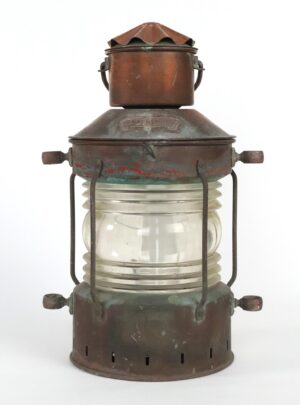 Nautical Lighting - DHR Holland Ankerlight Copper & Glass Ship Lantern