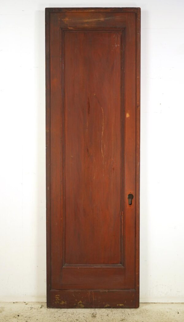 Pocket Doors - Vintage 1 Panel Wood Pocket Door 101.75 x 32 in.