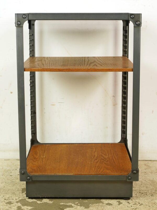 Shelves & Racks - Reclaimed 30.5 in. Wood & Steel Utility Shelf