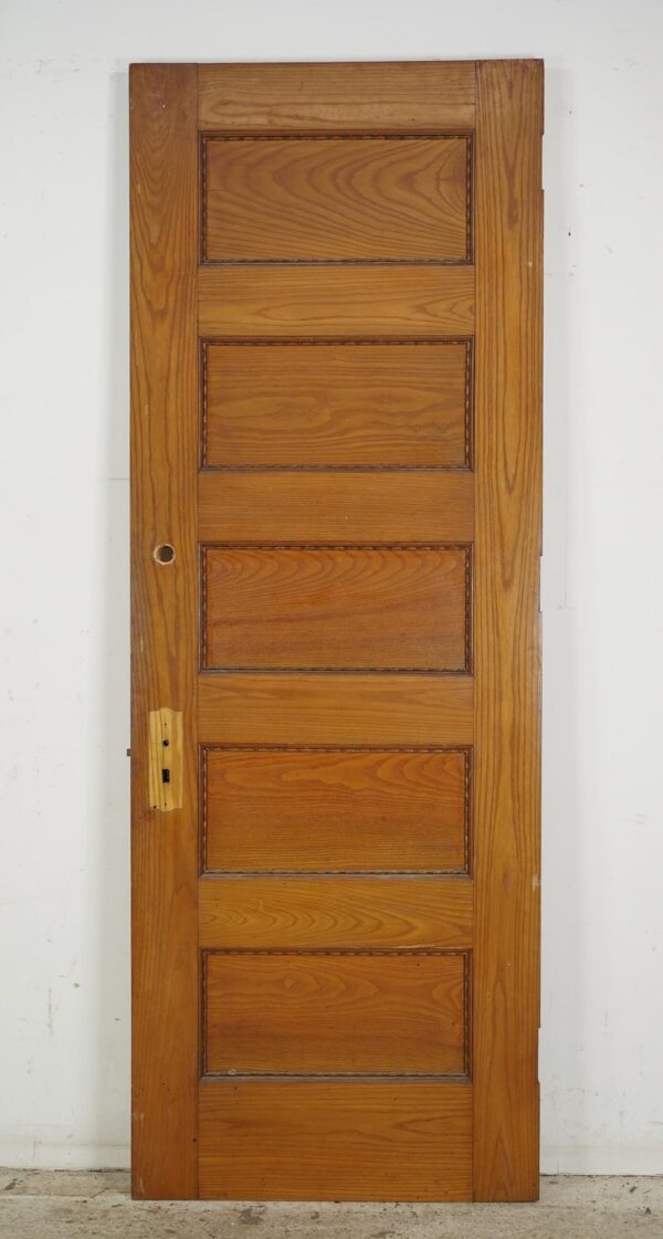 Standard Doors - Vintage 5 Panel Wood Passage Door 82.625 x 29.875 in.