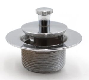 Bathroom - Reclaimed 1.5 in. Chrome Brass Lift & Turn Drain