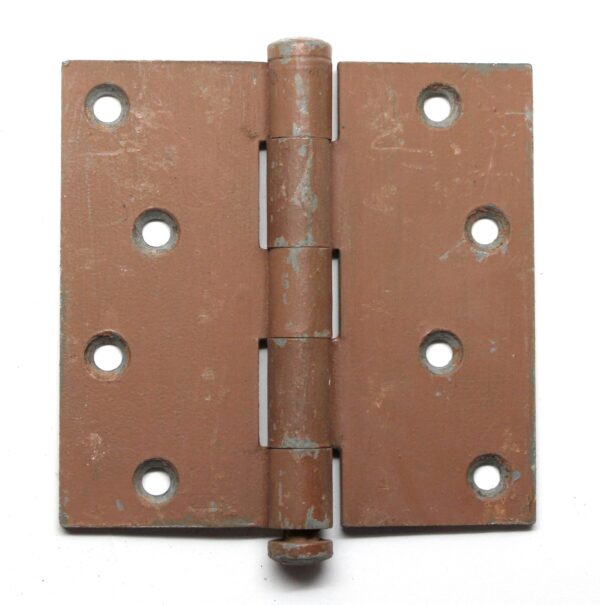 Door Hinges - Steel 4 x 4 in. Butt Antique Door Hinge