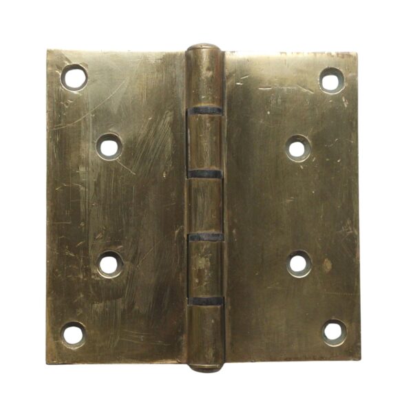 Door Hinges - Vintage Brass 5 x 5 in. Butt Antique Door Hinge