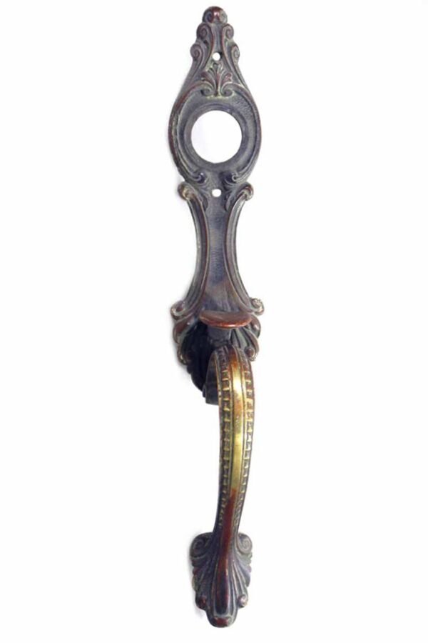 Door Pulls - Antique 14.5 in. Penn Victorian Bronze Door Pull Handle