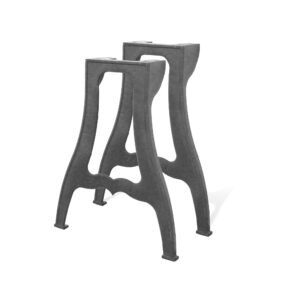 Industrial Table Legs - Pair of Raw Industrial Counter Height New York Legs