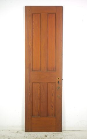 Standard Doors - Vintage 4 Panel Chestnut Passage Door 79.625 x 23.875 in.