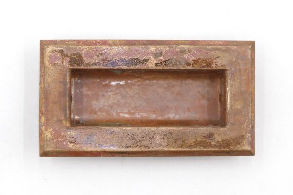 Window Hardware - Vintage 3.25 in. Brass Rectangular Window Sash Lift